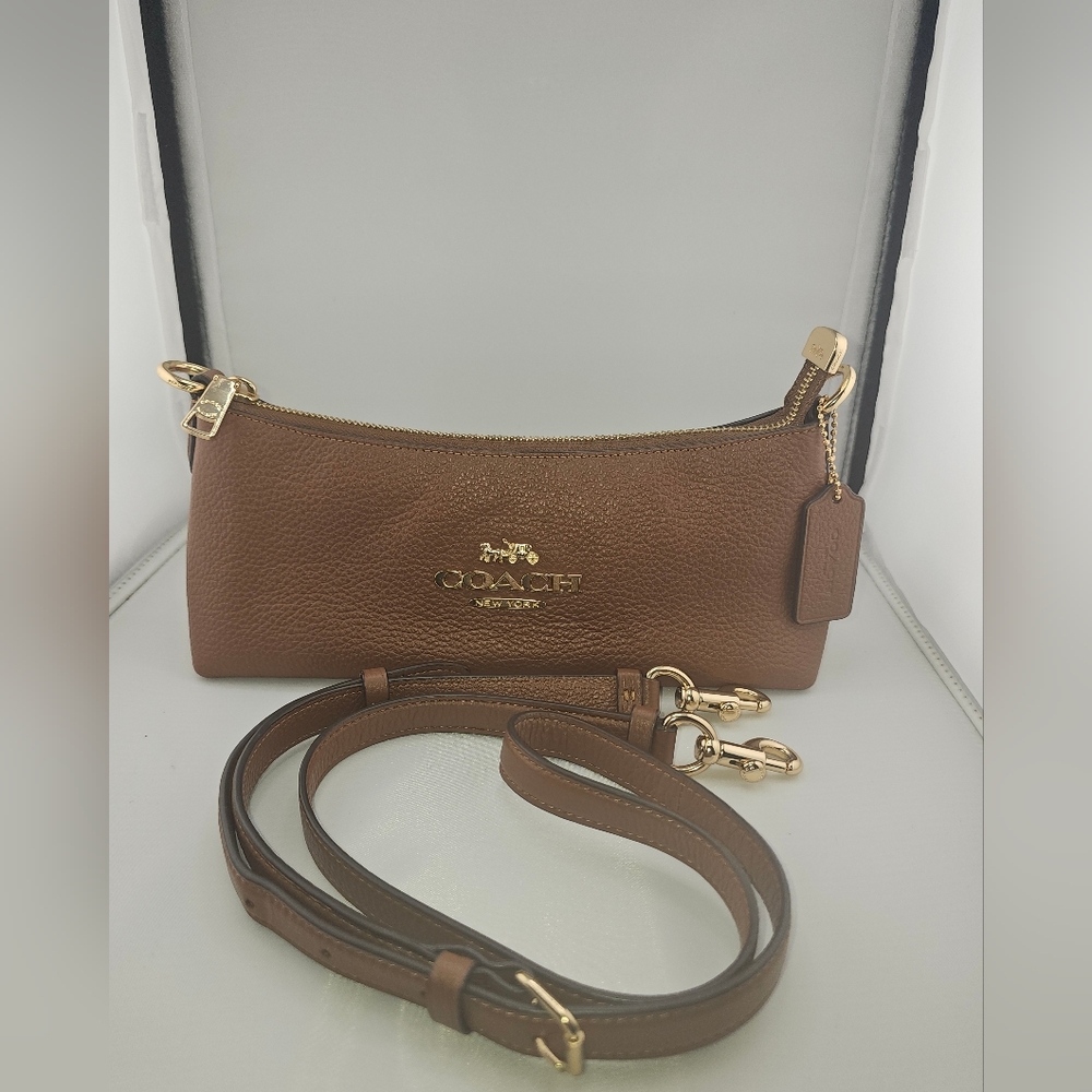 Coach Charlotte Leather Crossbody Bag